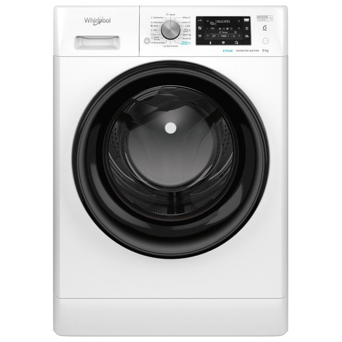 Washing machine WHIRLPOOL FFD 9489 BV EE, 9 kg, 1400 rpm.