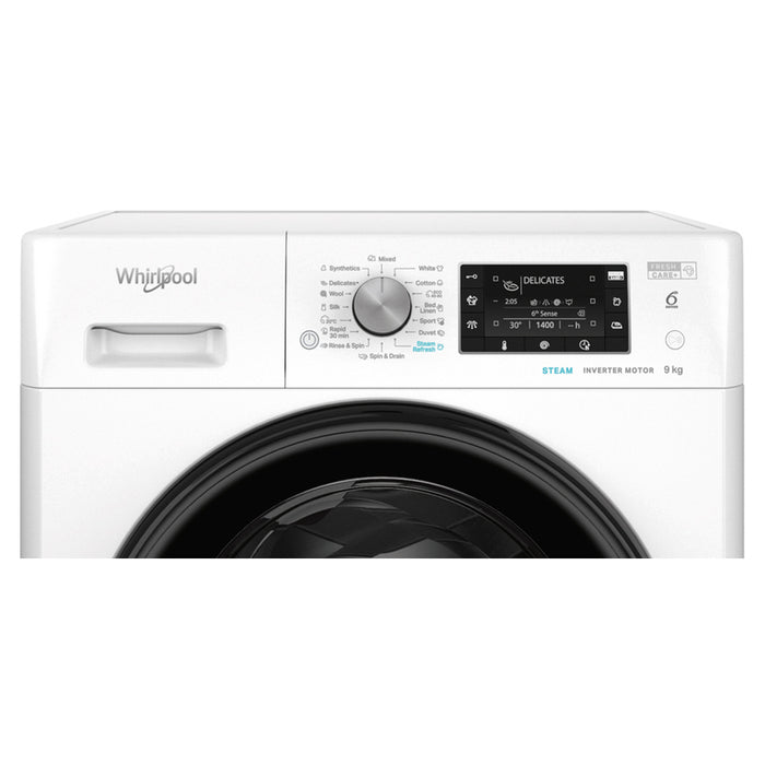 Washing machine WHIRLPOOL FFD 9489 BV EE, 9 kg, 1400 rpm.
