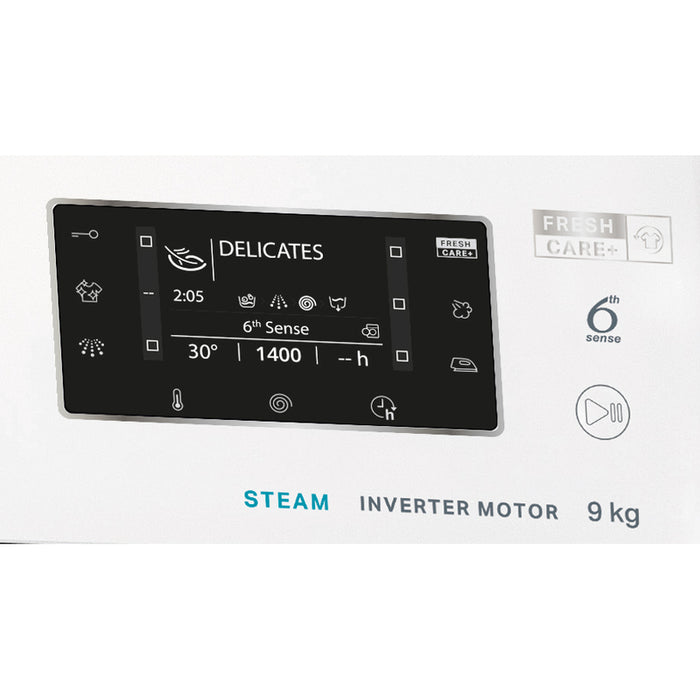 Washing machine WHIRLPOOL FFD 9489 BV EE, 9 kg, 1400 rpm.