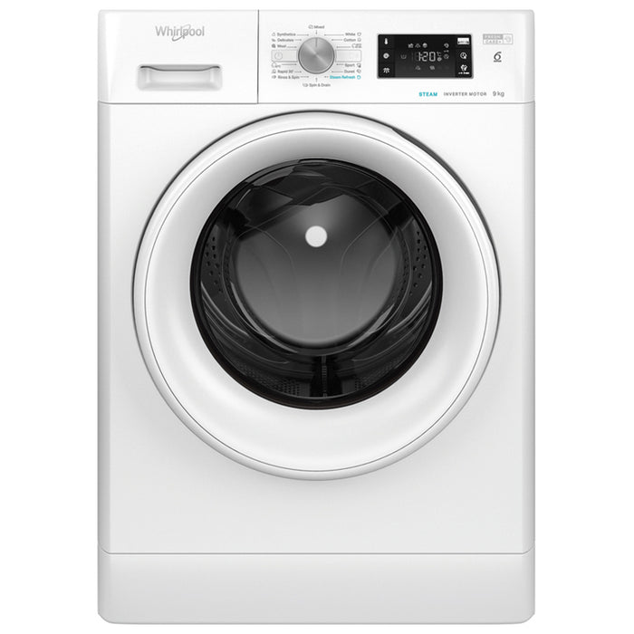 Washing machine WHIRLPOOL FFB 9489 WV EE, 9 kg, 1400 rpm, 6th SENSE, FreshCare+