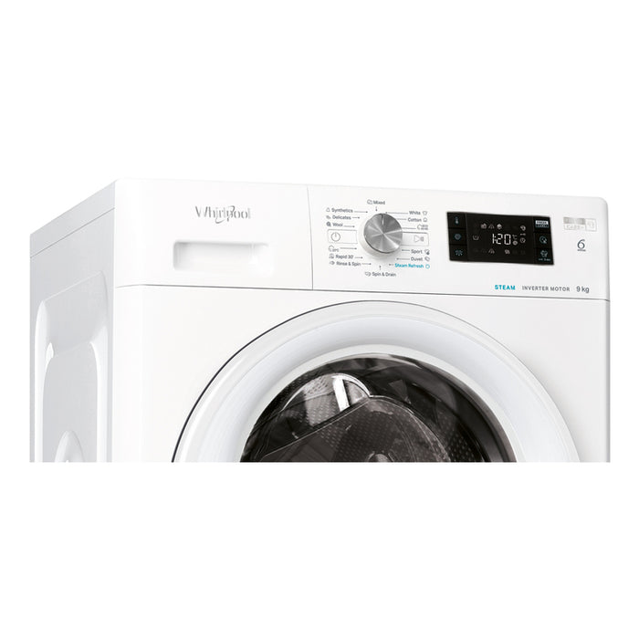 Washing machine WHIRLPOOL FFB 9489 WV EE, 9 kg, 1400 rpm, 6th SENSE, FreshCare+