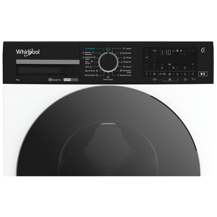 Washing machine WHIRLPOOL WPM 911W ADS EE, 9 kg, 6th SENSE, 1400 rpm.