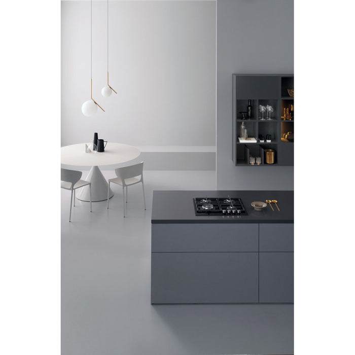 Whirlpool AKTL 629/NB1 hob Black Built-in 59 cm Gas 4 zone(s)