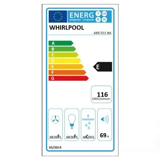 Hood WHIRLPOOL AKR 551 NA