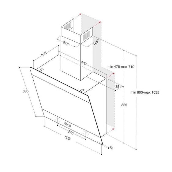 Whirlpool AKR 62F LT K cooker hood