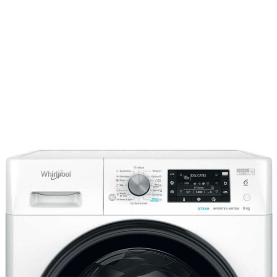Washing machine WHIRLPOOL FFD 9489 BV EE, 9 kg, 1400 rpm.