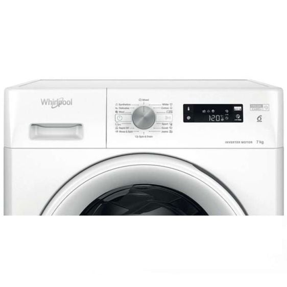 Washing machine WHIRLPOOL FFS 7469 W EE, 7 kg, 1400 rpm.