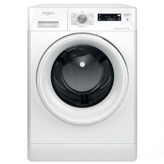 Washing machine WHIRLPOOL FFS 7469 W EE, 7 kg, 1400 rpm.