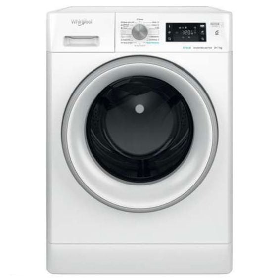 Washing machine with dryer WHIRLPOOL FFWDB 976258 SV EE, 9/7 kg, FreshCare+, 1600 rpm.