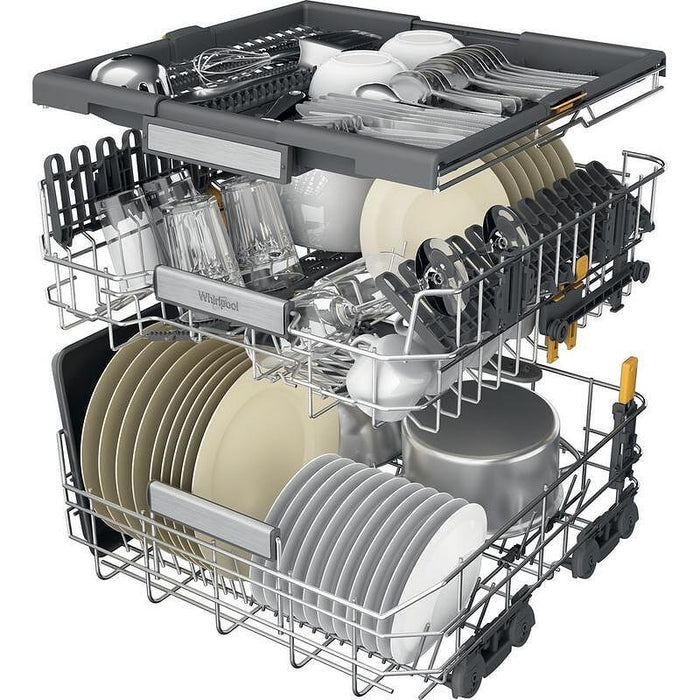Built-in dishwasher Whirlpool MaxiSpace W7I HP42 L***, 15 place settings, 600 W, mm, C