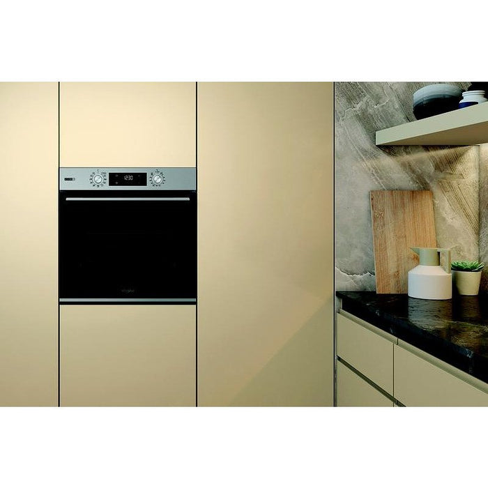 Built-in oven Whirlpool OMSK58HU1SX, 71, Hydrolitic, Push buttons, A+