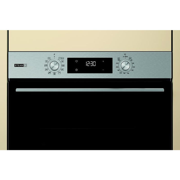 Built-in oven Whirlpool OMSK58HU1SX, 71, Hydrolitic, Push buttons, A+