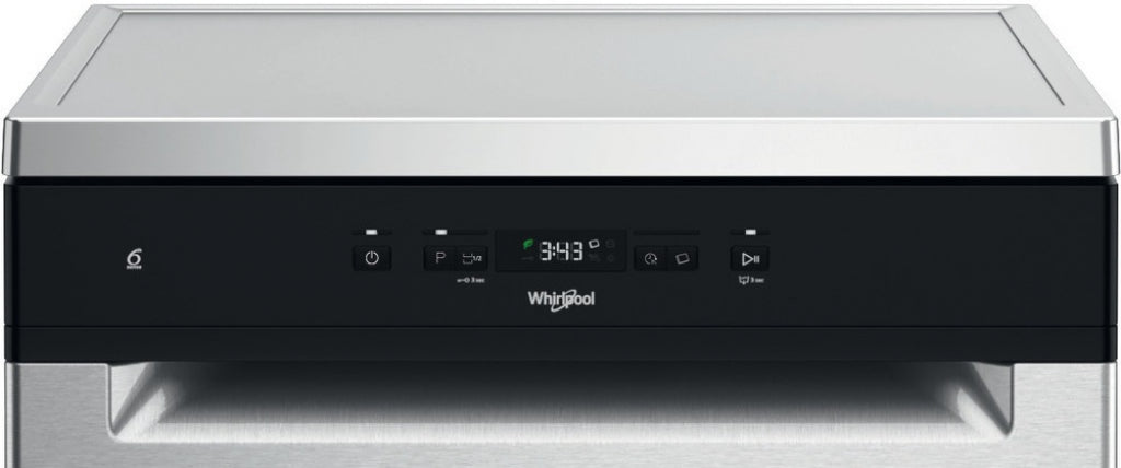 Dishwasher 60 cm Whirlpool W2F HD624 X + 2 packs of Tablets Fairy Platinum Plus 59 pieces