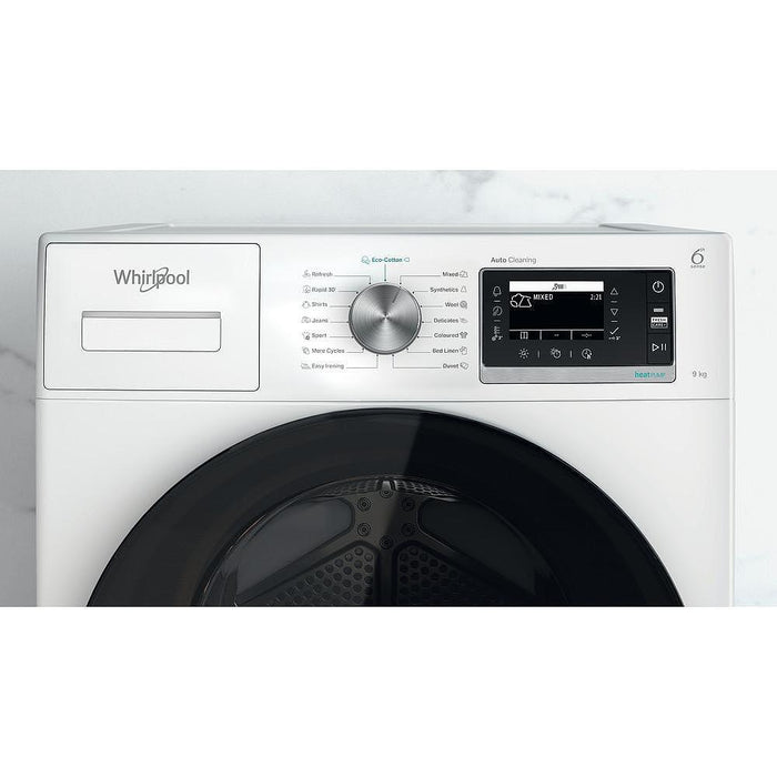 Dryer Whirlpool W6 D94WB EE*** , 9 kg, C , White