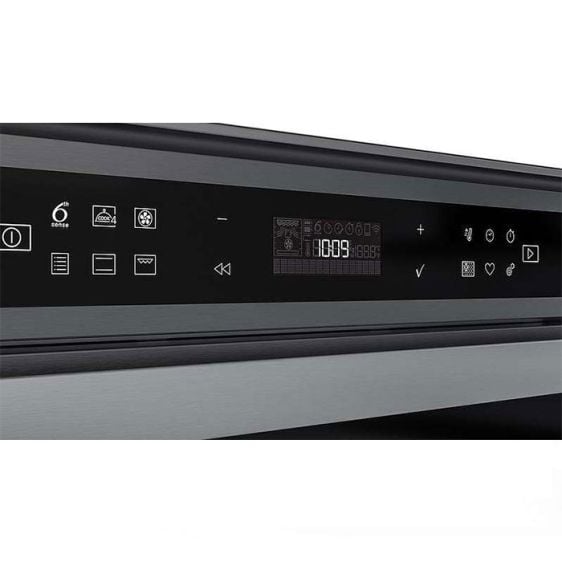 Built-in oven WHIRLPOOL W6 OM4 4S1 P BSS, 73 l, Pyrolysis, A+