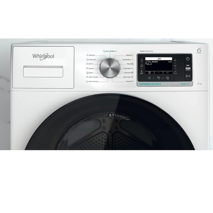 Dryer Whirlpool W7 D94WB EE*** , 9 kg, C , White