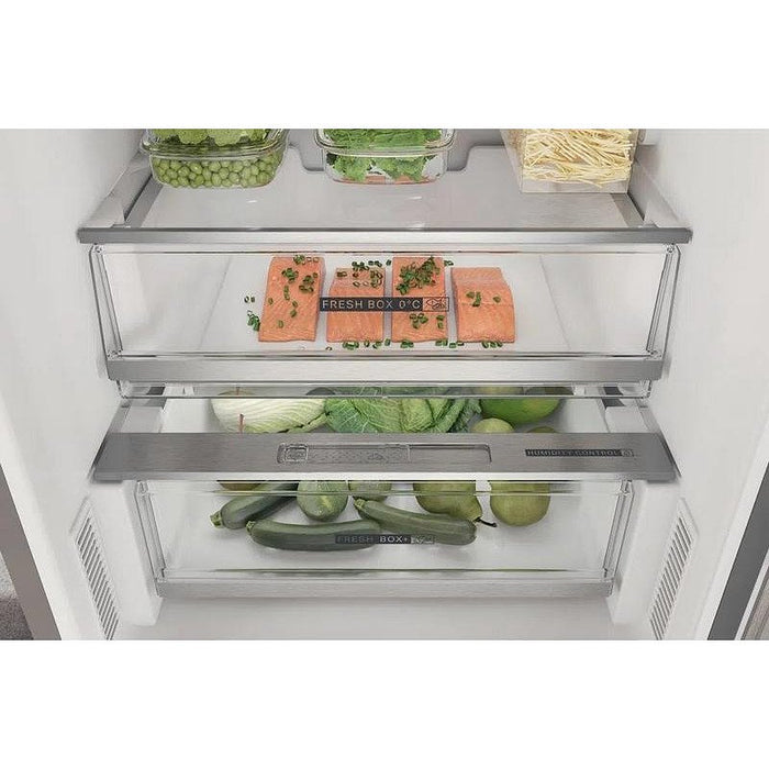 Refrigerator with freezer Whirlpool W7X 82O OX H*** , 335 l, E , No Frost , Inox