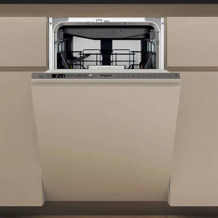 Built-in dishwasher WHIRLPOOL WH6IA10BS7L0, 45 cm, 6TH Sense