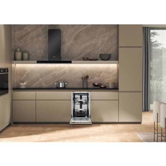 Built-in dishwasher WHIRLPOOL WH6IA10BS7L0, 45 cm, 6TH Sense
