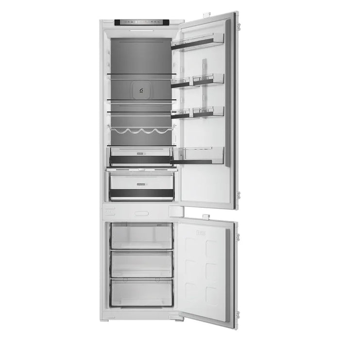 Built-in refrigerator with freezer Whirlpool WHK2 5323 B5E1, 300 l, D, No Frost, Yes