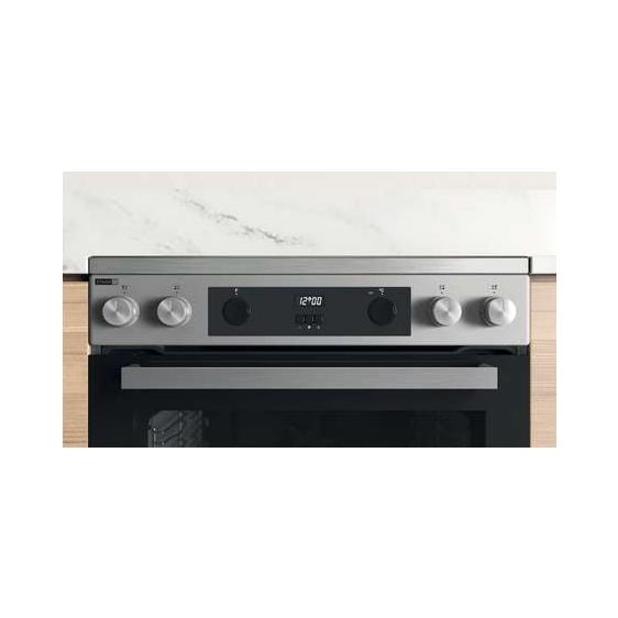 Cooker (electric) Whirlpool WS68V8CCXT***, INOX, Ceramic