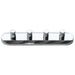 WHITE QUAD BISK CHROMA HANGER - Аксесоари за баня<<<Аксесоари за баня<<<Баня<<<Praktiker&&&Закачалки стойки<<<Аксесоари