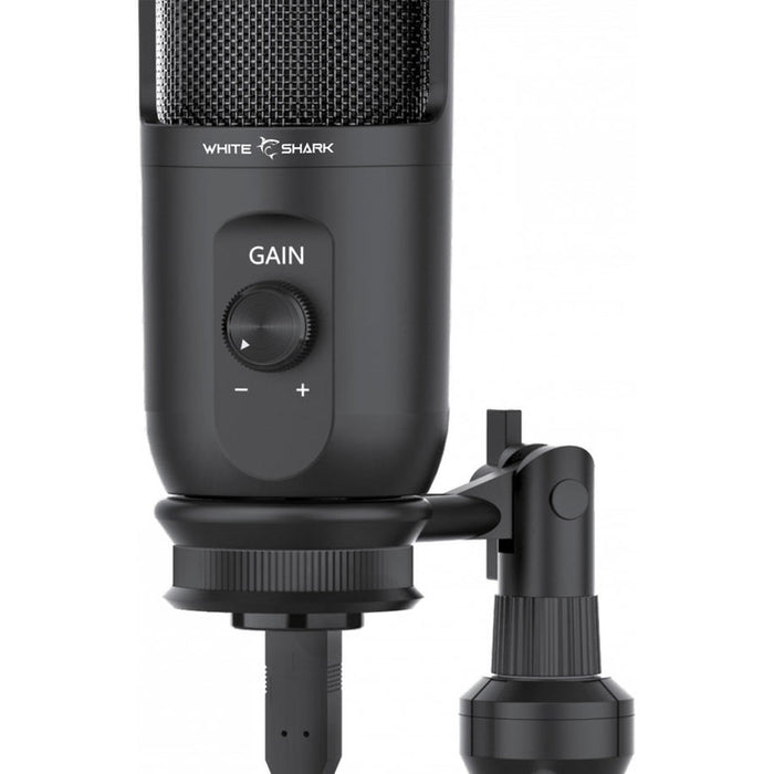 Microphone with adjustable stand WHITE SHARK DSM-03 TAUS USB interface, cardioid