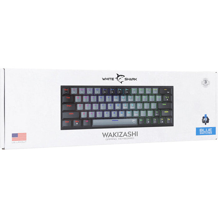 Keyboard WHITE SHARK WAKIZASHI 2 GK-002721 BK