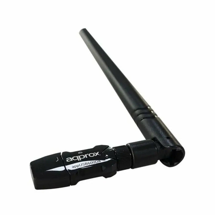 Wi-Fi USB Adapter approx! APPUSB600DA Black - Компютър Мрежи и компоненти<<<Компютри| Електроника<<<BigBuy&&&Безжични