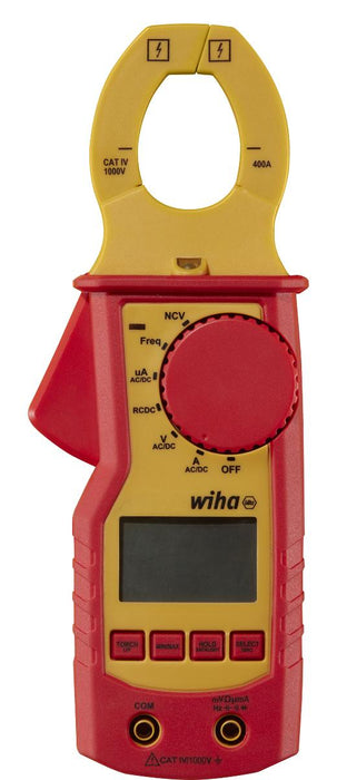 CLAMP AMPERE UP TO 1000V AC CAT IV WIHA