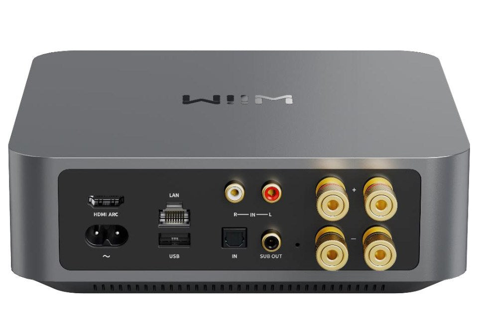 WiiM Amp Dark Grey - Stereo Streaming Amplifier