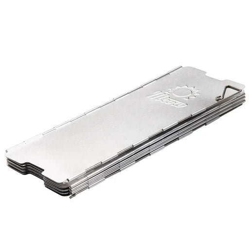 Wind shield for a camping stove burner - silver - Others<<<HurtelXML