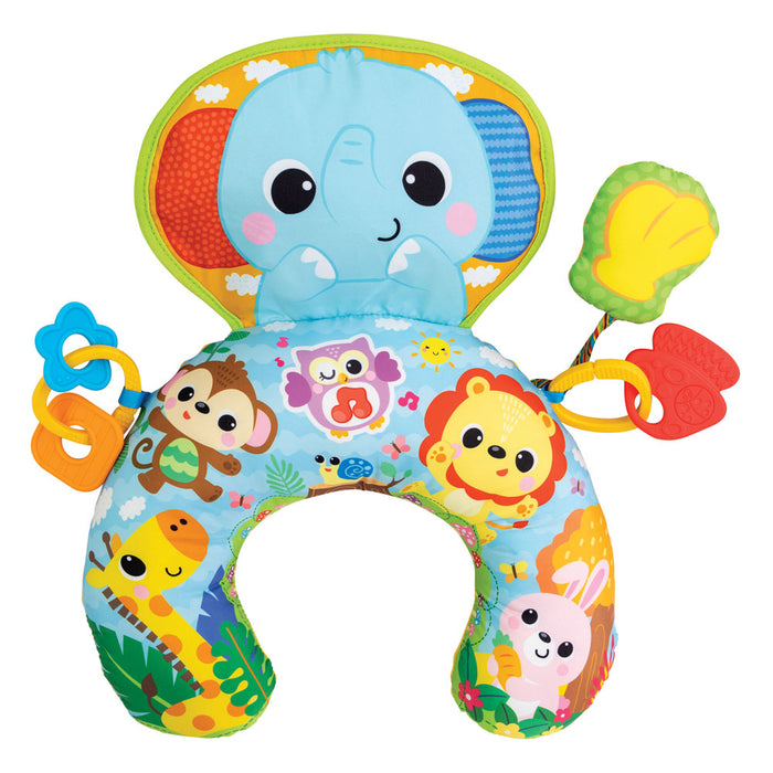 WinFun - Jungle Fun interactive pillow, with sounds, teether and rattle