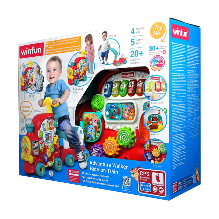 WINFUN Ride-On Train with Activities