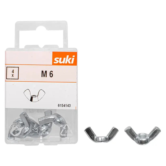WING NUT M6 SUKI - Болтове и гайки<<<Винтове и болтови съединения<<<Инструменти и железария<<<Praktiker