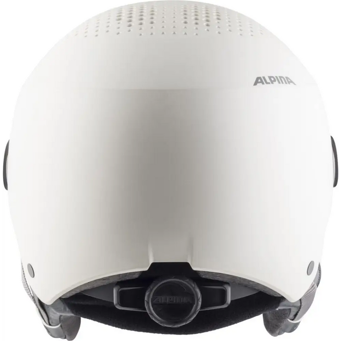 WINTER HELMET ALPINA ARBER VISOR Q-LITE WHITE MATT 54-58 - HelmetsNTO-KAS<<<SkiingNTO<<<ActionPL