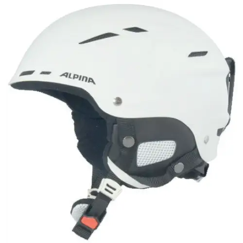 WINTER HELMET ALPINA BIOM (WHITE MAT) 54-58 - HelmetsNTO-KAS<<<SkiingNTO<<<ActionPL