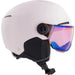 WINTER HELMET ALPINA ZUPO VISOR Q-LITE ROSE MATT 51-55 - HelmetsNTO-KAS<<<SkiingNTO<<<ActionPL