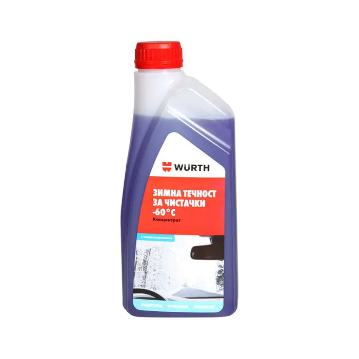 WINTER WIPER FLUID 1L CONCENTRATE WURTH - Зимна течност за чистачки<<<Сезонни авто продукти<<<Авто и вело<<<Praktiker