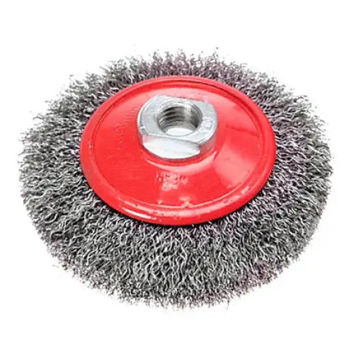 WIRE BRUSH FOR ANGLE SLIDE F 100 VERTO - Метални четки<<<Консумативи за електроинструменти<<<Инструменти и