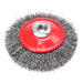 WIRE BRUSH FOR ANGLE SLIDE F 100 VERTO - Метални четки<<<Консумативи за електроинструменти<<<Инструменти и