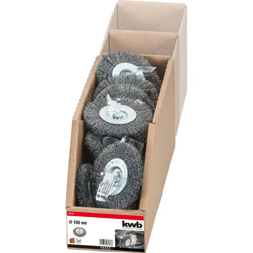 WIRE BRUSH STEEL KWB - Метални четки<<<Консумативи за електроинструменти<<<Инструменти и