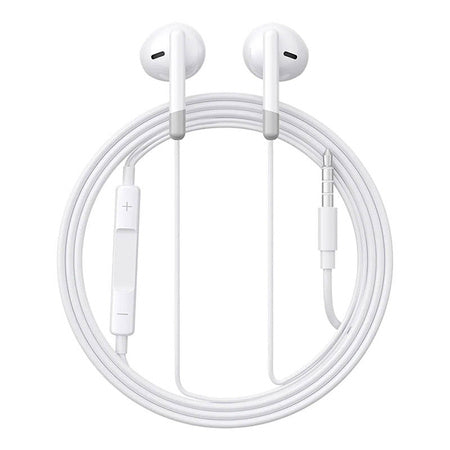 Wired Earphones JR-EW01 Half in Ear (White) - Wired<<<Headphones<<<Audio<<<InnproXML&&&Headphones