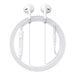 Wired Earphones JR-EW01 Half in Ear (White) - Wired<<<Headphones<<<Audio<<<InnproXML&&&Headphones