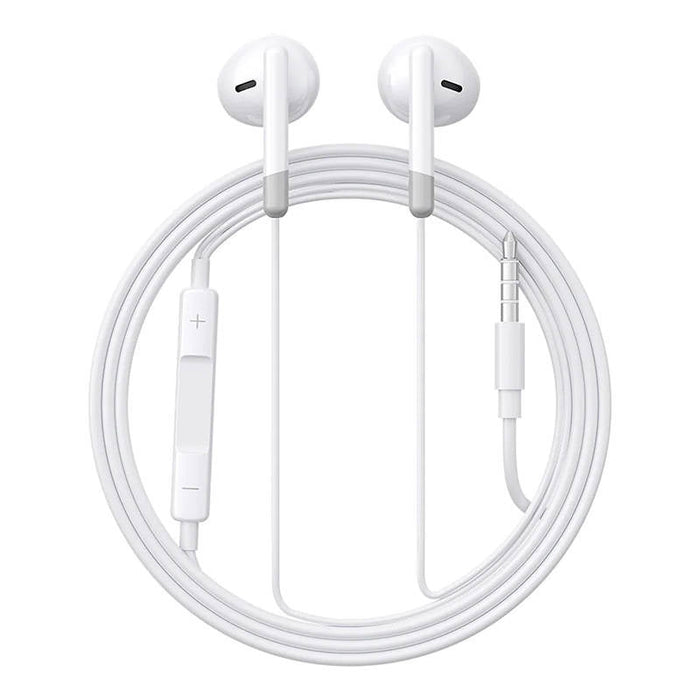 Wired Earphones JR-EW01 Half in Ear (White) - Wired<<<Headphones<<<Audio<<<InnproXML&&&Headphones