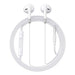 Wired Earphones JR-EW01 Half in Ear (White) - Wired<<<Headphones<<<Audio<<<InnproXML&&&Headphones