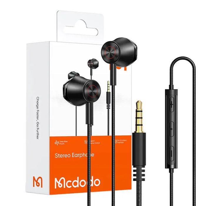 Wired earphones Mcdodo HP-4060 (black) - Wired<<<Headphones<<<Audio<<<InnproXML