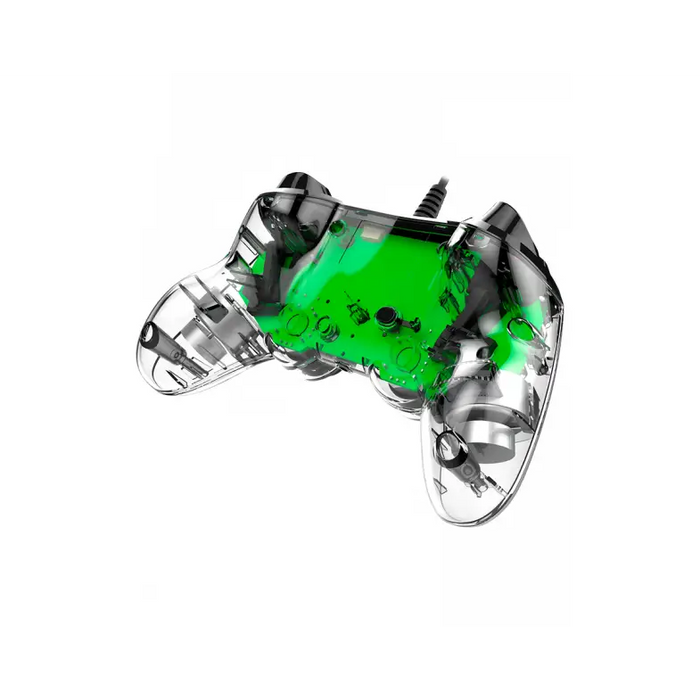 Wired gamepad Nacon Wired Illuminated Compact Controller Green Green - Геймпадове<<<Геймърска