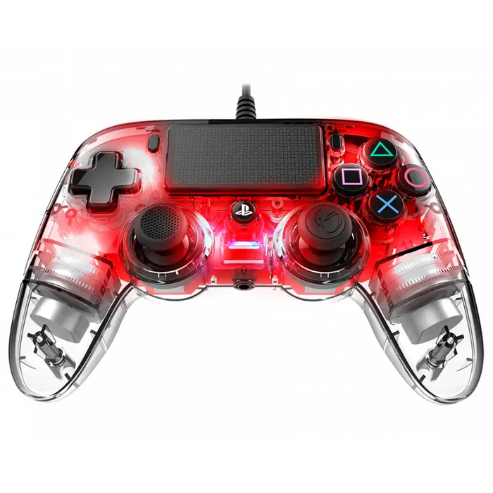 Wired gamepad Nacon Wired Illuminated Compact Controller Red Red - Геймпадове<<<Геймърска