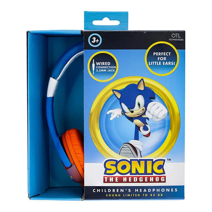 Wired headphones for Kids OTL Sonic the Hedgehog (blue) - Headphones and speakers<<<Electronic accessories<<<Mom